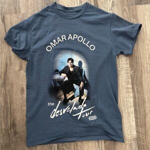 Omar Apollo Blue Graphic T-Shirt